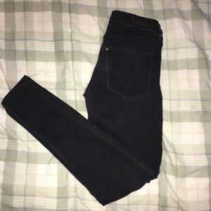 H&M Black Super Skinny Jeans (Low waist) 26/30